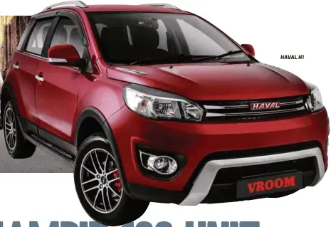  ??  ?? HAVAL H1