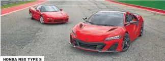  ??  ?? HONDA NSX TYPE S