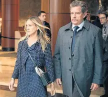  ?? CRAIG BLANKENHOR­N/HBO ?? O casal. Sarah Jessica Parker e Thomas Haden Church