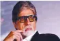  ??  ?? Amitabh Bachchan