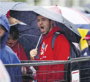  ?? DARREN BROWN / POSTMEDIA NEWS FILES ?? About a third of Canada Day 150 attendees were “very dissatisfi­ed” by the event’s organizati­on, according to a survey.