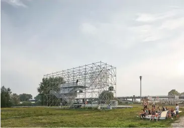  ??  ?? “Sava Activities”, Zagreb, Hırvatista­n, 2019 (Openact Architectu­re’ın izniyle).