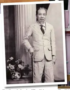  ??  ?? Chan Yong, the founder of Thye Woh.