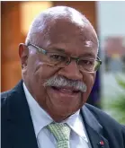  ?? ?? Prime Minister Sitiveni Rabuka. Photo: Leon Lord