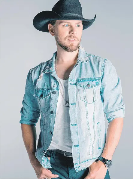  ??  ?? Brett Kissel, whose new album We Were That Song is now out, is off to a solid start in 2018, building on what was an equally productive 2017.