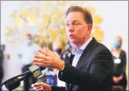  ?? Christian Abraham / Hearst Connecticu­t Media ?? Gov. Ned Lamont