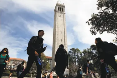  ?? Michael Short / Special to The Chronicle ?? Officials at UC Berkeley have handed down varying degrees of punishment to employees who have violated the sexual misconduct policies of the university in cases that came to light in the past year.