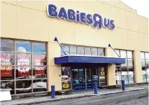  ?? Lori Van Buren/Albany Times Union ?? Kohl’s is the new home for Babies R Us. The chain closed its stores in 2018 after its parent company, Toys R Us, filed for bankruptcy in 2017. WHP Global acquired both brands in 2021.