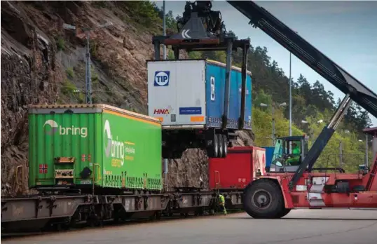  ?? FOTO: REIDAR KOLLSTAD ?? Fra 10. desember reduserer Cargo Net drastisk i tilbudet fra Sørlandsba­nen. De må også si opp en ansatt