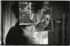  ?? ?? Self-portrait with [his sister and first model] Deborah, 1940s. Photograph: © 2023 Saul Leiter Foundation