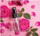  ?? Pic: Alamy/PA ?? Rose water spray surrounded by roses