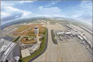  ?? Special Photo ?? An aerial view of Hartsfield-jackson Atlanta Internatio­nal Airport.