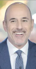  ?? ZACH PAGANO/NBC ?? Kevin Spacey, left, saw the catastroph­ic collapse of his career in the wake of allegation­s of sexual harassment. Transgress­ions by comedian Louis C.K. have been rumoured for years. Meanwhile, NBC darling Matt Lauer is out of work and in disgrace after...