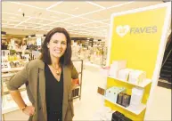  ?? Matthew Brown / Hearst Connecticu­t Media ?? Lord + Taylor President Vanessa LeFebvre in the Stamford store last week.