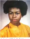  ?? COURTESY OF WHITNEY M. YOUNG MAGNET HIGH SCHOOL ?? A photo of Michelle Robinson (Obama) in high school.