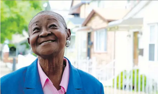  ??  ?? Calypso Rose began singing when she was 13. Calypso music wasn’t considered appropriat­e for women to perform — “a woman belongs in the house, not on stage” — but that didn’t stop Rose.