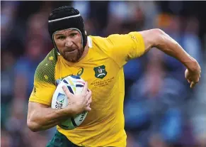  ??  ?? Special case: Matt Giteau was allowed to play in France and for the Wallabies