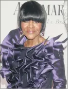  ??  ?? Actress Cicely Tyson receives a medal of honour.