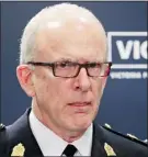  ?? — TIMES COLONIST ?? VICTORIA POLICE CHIEF JAMIE GRAHAM