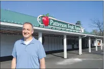  ?? BETSY SCOTT — THE NEWS-HERALD ?? Patterson Fruit Farm owner Bill Patterson is a sixth-generation farmer.