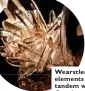  ??  ?? Wearstler’s crystal elements work in tandem with the Genaissanc­e formula
