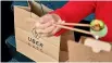  ??  ?? Uber Eats drivers say the food delivery business has been flat, despite the shift to alert level three.