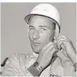  ?? FOTO: DPA ?? Rennfahrer Stirling Moss beim Großen Preis der USA 1961.