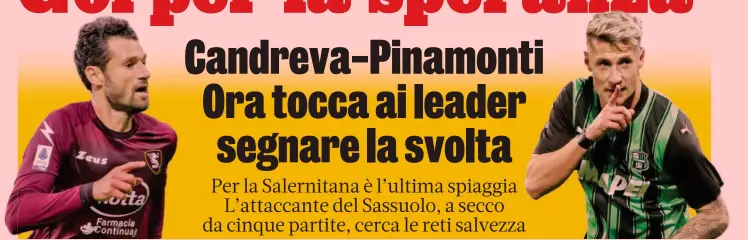  ?? ANSA ?? la fantasia
Serve la svolta Andrea Pinamonti, 24 anni, seconda stagione a Sassuolo. Per lui nove gol in questo campionato