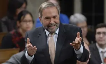  ?? ADRIAN WYLD/THE CANADIAN PRESS ?? NDP Leader Thomas Mulcair lost his bid to lead the party at the 2016 NDP Federal Convention.