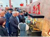  ?? ?? People visit an exhibition aimed at boosting China-Morrocco cooperatio­n on tourism in Meknes, Morrocco, on 11 November 2022