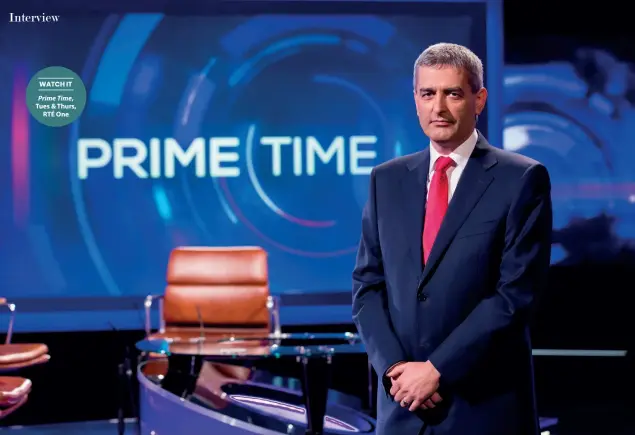  ??  ?? Prime Time, Tues &amp; Thurs, RTÉ One