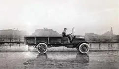 ?? Motor Matters photos ?? 1918 - 1939 “Early Trucks”: Inspired by factory workers who modified vehicles to haul heavy supplies around the plants, Chevy created the first purpose-built truck, the One-Ton.