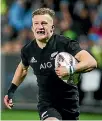  ??  ?? All Blacks assistant coach Ian Foster says Damian Mckenzie has ‘‘a heck of a lot more good points than bad points’’.