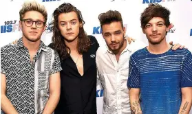  ??  ?? Asked to leave: One Direction were staying at Trump Tower