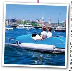  ??  ?? Summer S blues: bl Rent R t a pedalo d l and explore Lake Zurich