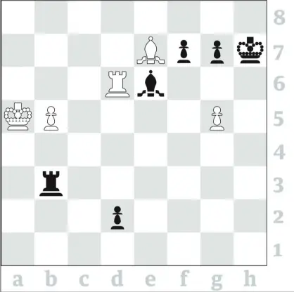  ??  ?? 3671:Samuel Reshevsky v Al Horowitz, US championsh­ip 1942. Reshevsky won six consecutiv­e US titles, but that record would have been spoiled if Black (to move) had done better here than a tame final round draw by 1...Bc4 2 Rxd2 Rxb4+3 Ka4. How could Horowitz have won?