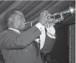  ?? Robert Cameron ?? Louis Armstrong thrilled his captive New Year’s audience.