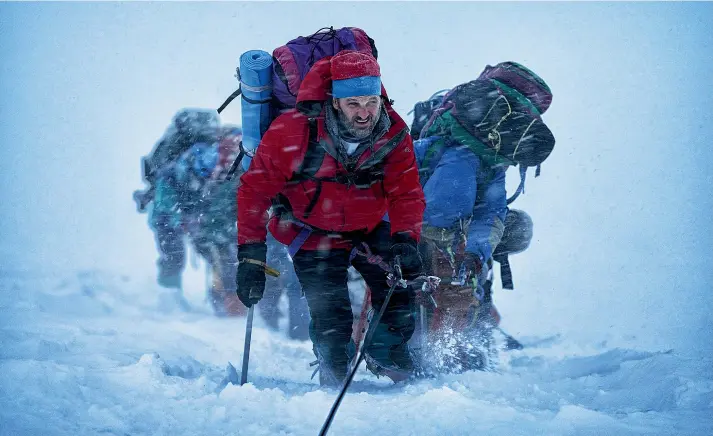  ??  ?? Jason Clarke in a scene from Everest