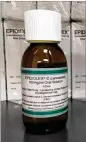  ?? KATHY YOUNG / ASSOCIATED PRESS ?? Epidiolex is made from the marijuana plant but without the chemical that makes users high. It is the first prescripti­on drug made from marijuana to be approved by U.S. health regulators.