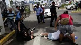  ?? ?? Los fotógrafos de La Prensa fueron agredidos por la dictadura.
