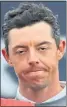  ??  ?? A disconsola­te Rory Mcilroy after missing the halfway cut at Royal Portrush
