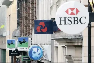  ?? PHOTO: BLOOMBERG ?? A report into the culture of British retail banking by think tank New City Agenda and Cass Business School says that aggressive sales practices have taken hold over two decades.