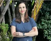  ?? Katie Falkenberg Los Angeles Times ?? OUTSIDE OF OB-GYN, male doctors still greatly outnumber female ones. Dr. Pari Ghodsi, an OB-GYN, says people often mistake her for a nurse.