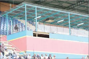  ?? (Pic: Mengameli Mabuza) ?? The Mavuso Sports Centre VVIP box.