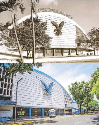  ??  ?? Ateneo’s Blue Eagle Gym is a Quezon City icon and has served the campus and its community for close to seven decades.