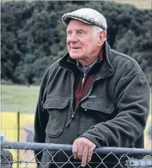  ??  ?? Old hand, new tricks: Peter Boys is competing in the New Zealand and South Island Sheep Dog Trial Championsh­ips again this year.