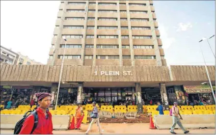  ?? Photo: Delwyn Verasamy ?? Past its glory: Shell House was the ANC’s headquarte­rs during South Africa’s transition to democracy, but gained notoriety as the site of the 1994 shooting that left 19 IFP supporters dead.