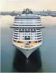  ??  ?? MSC CRUISES MSC Meraviglia is the world’s fourth-largest cruise ship.