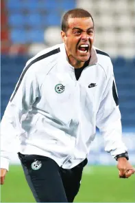  ?? (Danny Maron) ?? MACCABI HAIFA will be hoping to see another of coach Guy Luzon’s trademark wild celebratio­ns on Saturday when the team hosts Hapoel Ra’anana in its final regular season match.