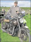  ?? ?? Clockwise from top: Simon Worby, Riley Pathfinder; Chris Lewis 1953 Ariel; Richard Raisey, Morris 1000 Traveller and Patrick Robinson, Moto Guzzi Aironi Astorino
Pictures Geoff Fletcher